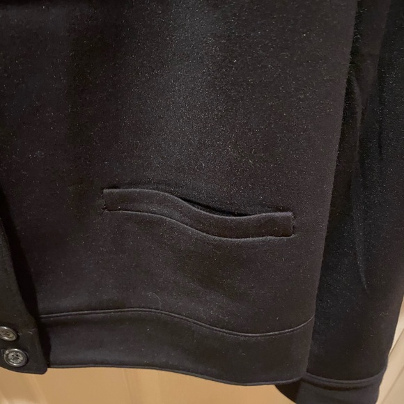 Lauren By Ralph Lauren Ladies Black Jacket/Blazer With Band Hem. Size 16W - Picture 5 of 6